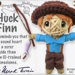 Kamibashi - Vente Porte-clés – unisexe - Porte-clés Huck Finn String Doll Doll