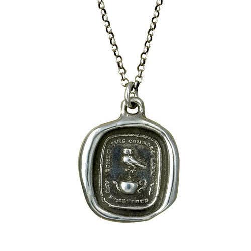 Owl and Teapot Pendant for wholesale by Plum and Posey