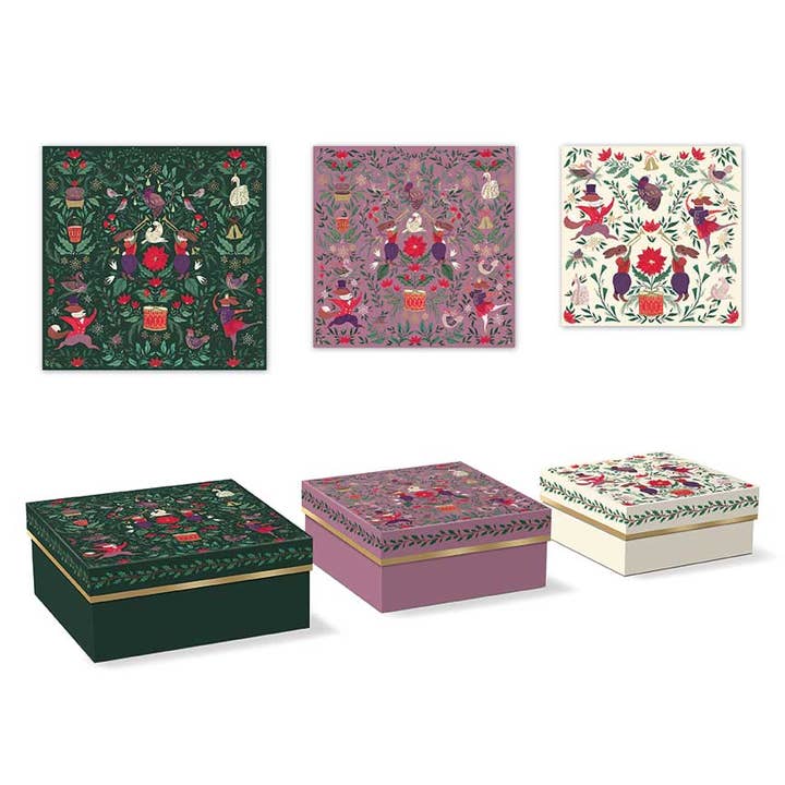 Punch Studio - Wholesale Decorative Box - Decorative Box Days Of Christmas