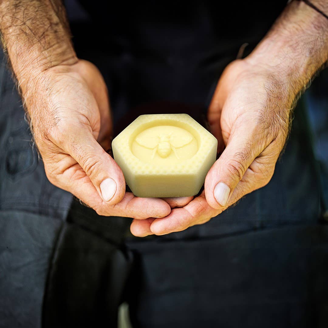 Honey House Naturals - Wholesale Solid Lotion - Bee Manly Hands Lotion Bar7