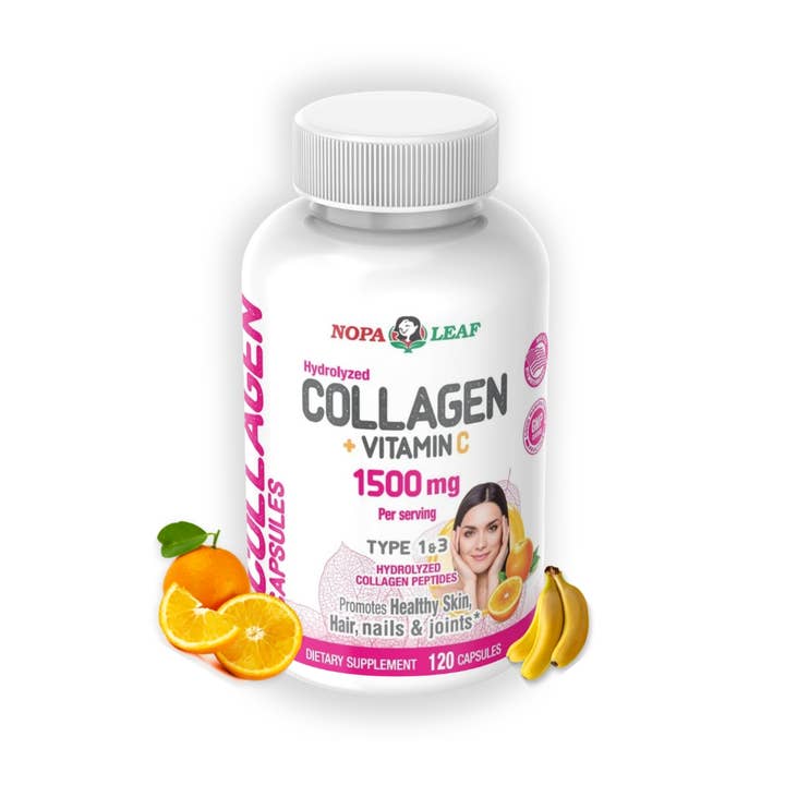 Nopa Leaf Collageen met Vitamine C | 120 Capsules voor wholesale door Hispanifi