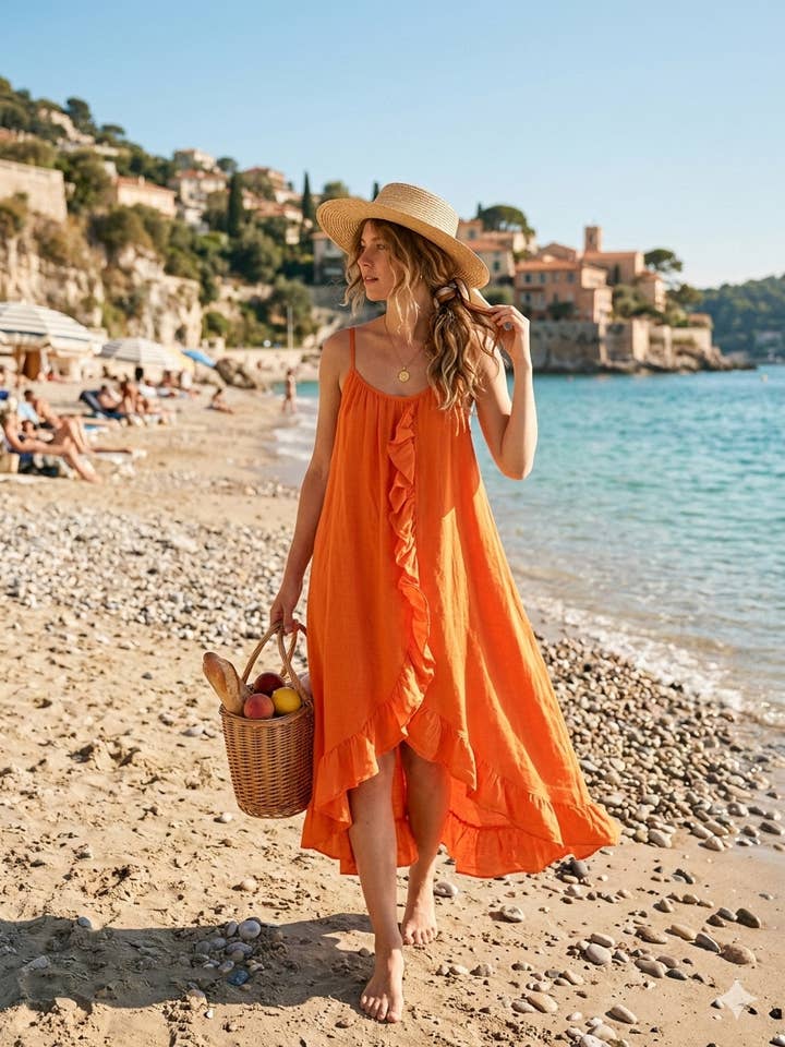 34327 KLÄNNING I LINNE för wholesale av LINEN & COTTON HOUSE