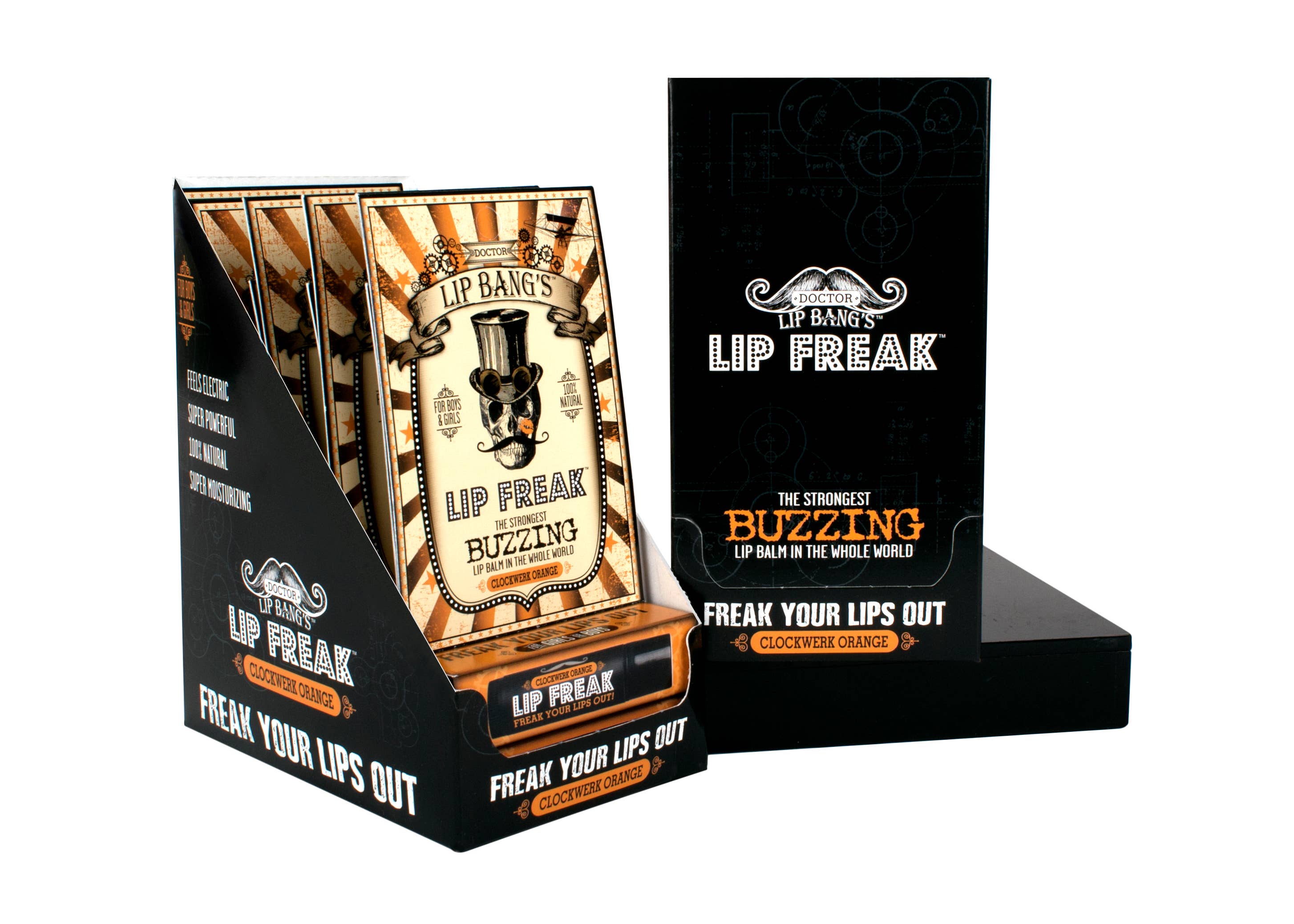 Doctor Lip Bang's - Wholesale Lip Balm - Clockwerk Orange Lip Balm3