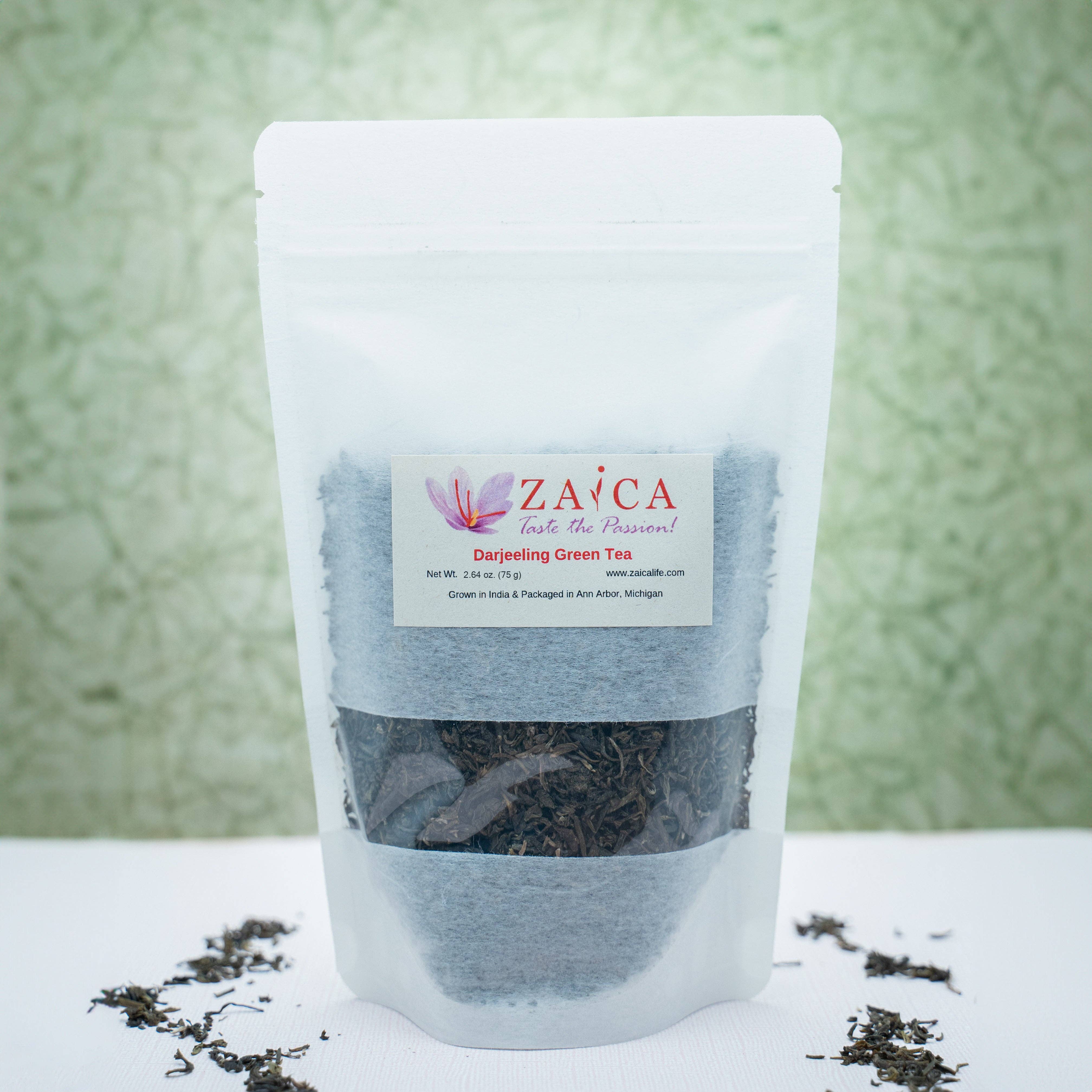 Zaica Life - Wholesale Loose Tea - Darjeeling Green Tea4