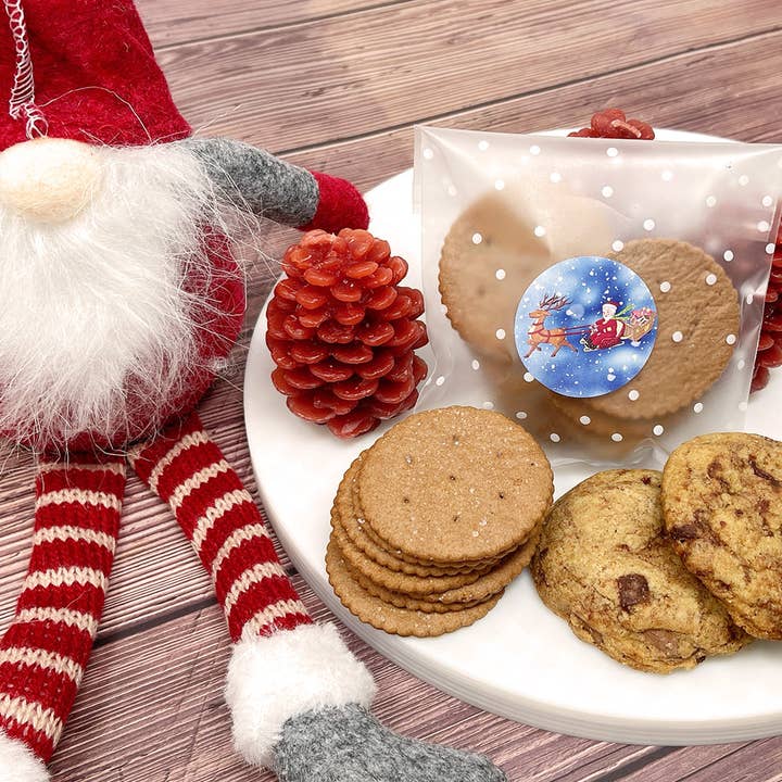 Wrapables.com - Wholesale Food Storage Wrap/Bag - Wrapables Transparent Self-Adhesive 4" x 4" Candy Cookie Bag23