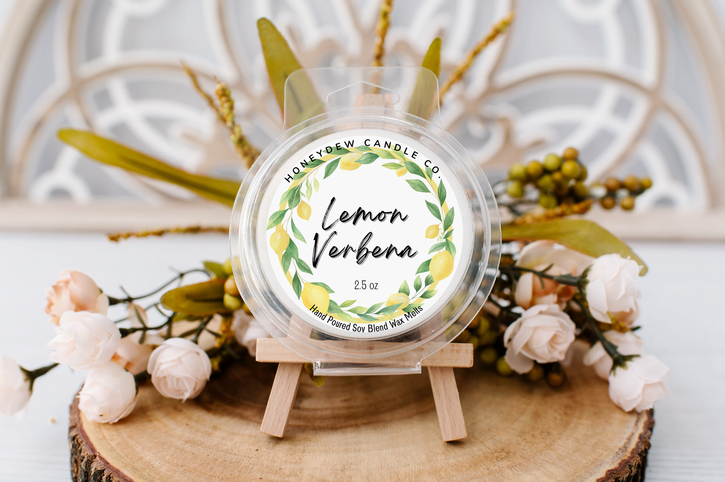 Honeydew Candle Co. – Großhandel Schmelzwachs – Zitronenverbena-Wachs schmilzt 2,5 Unzen1