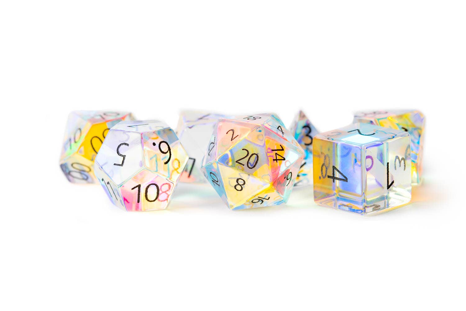 FanRoll by Metallic Dice Games - Wholesale Dice - PREMIUM Engraved Gemstone Dice (18 Options)8