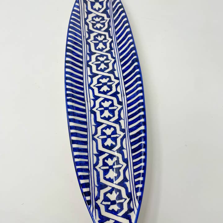 Nai Gifts - Wholesale Serve Bowl - Handmade Fassi Boat Serving Dish2