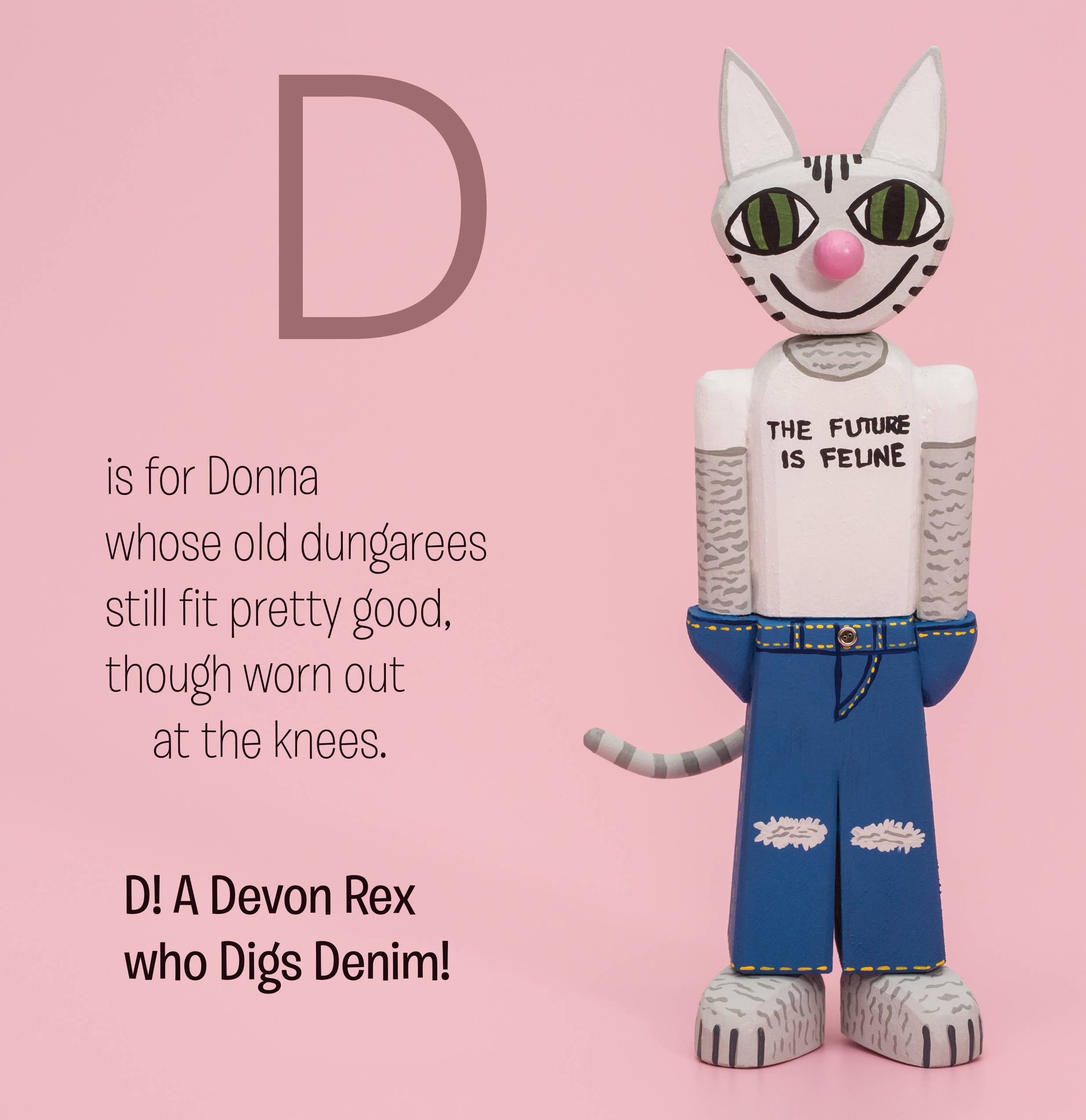 Bunny with a Toolbelt - Wholesale Preschool Book (3-5) - Catabet - an alphabet book about cats and clothing1