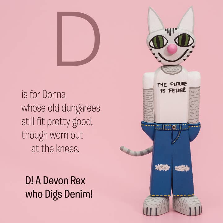 Bunny with a Toolbelt - Wholesale Preschool Book (3-5) - Catabet - an alphabet book about cats and clothing1