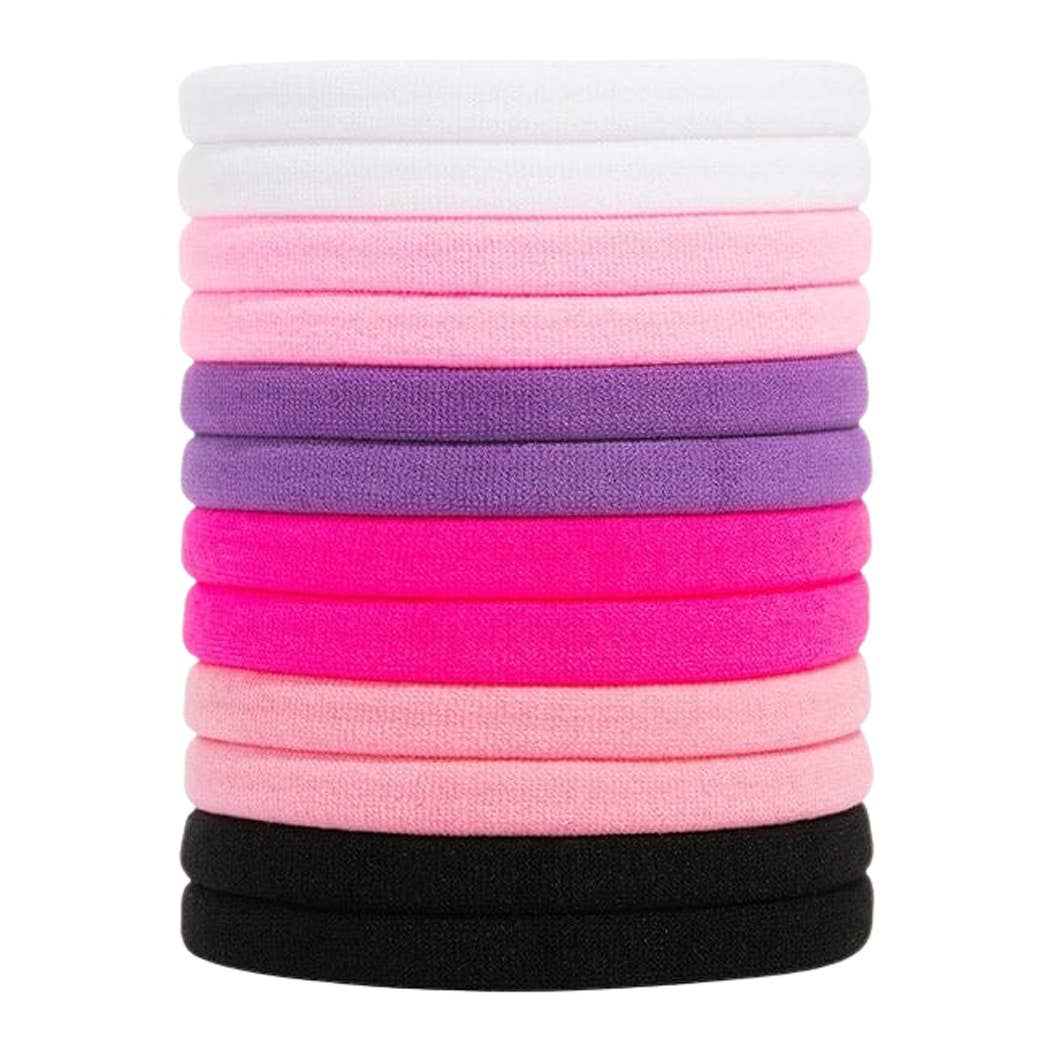 France Luxe/L. Erickson – wholesale Hair tie – Yoga Pony Pack6