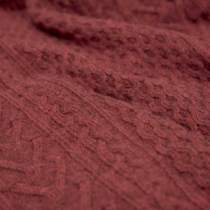 Oliver Charles - Wholesale Knit Sweater - Women's - 100% Yak Wool Cable Knit34