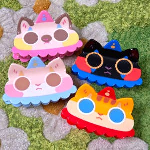 ¡Pinza de Pelo de Payaso Gato! para venta al por mayor de Milky Tomato