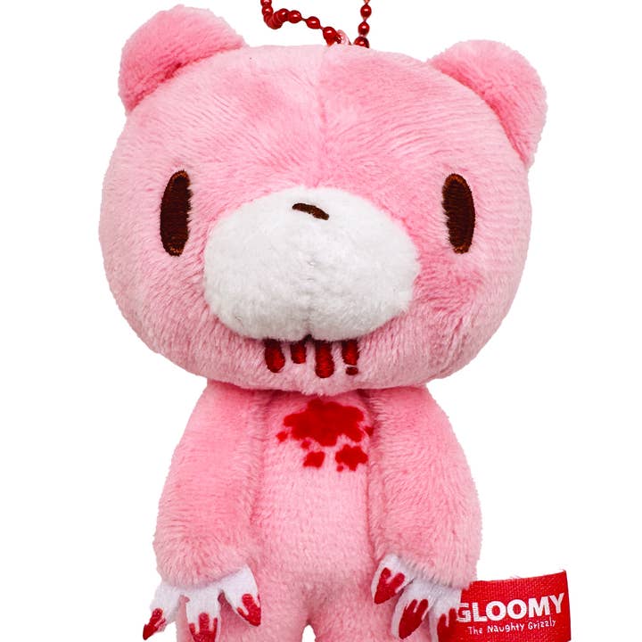 LASR - Wholesale Keychain - Women's - Gloomy Bear Blood Bear Plush Ball Chain Mascot Keychain0