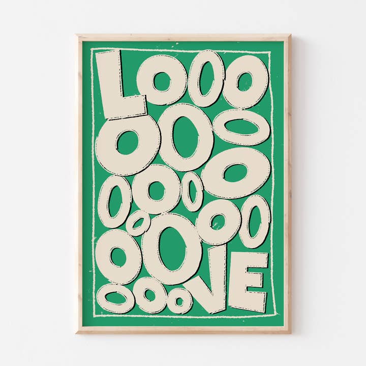 Impression d'art d'amour pour la vente par POSTERAMI