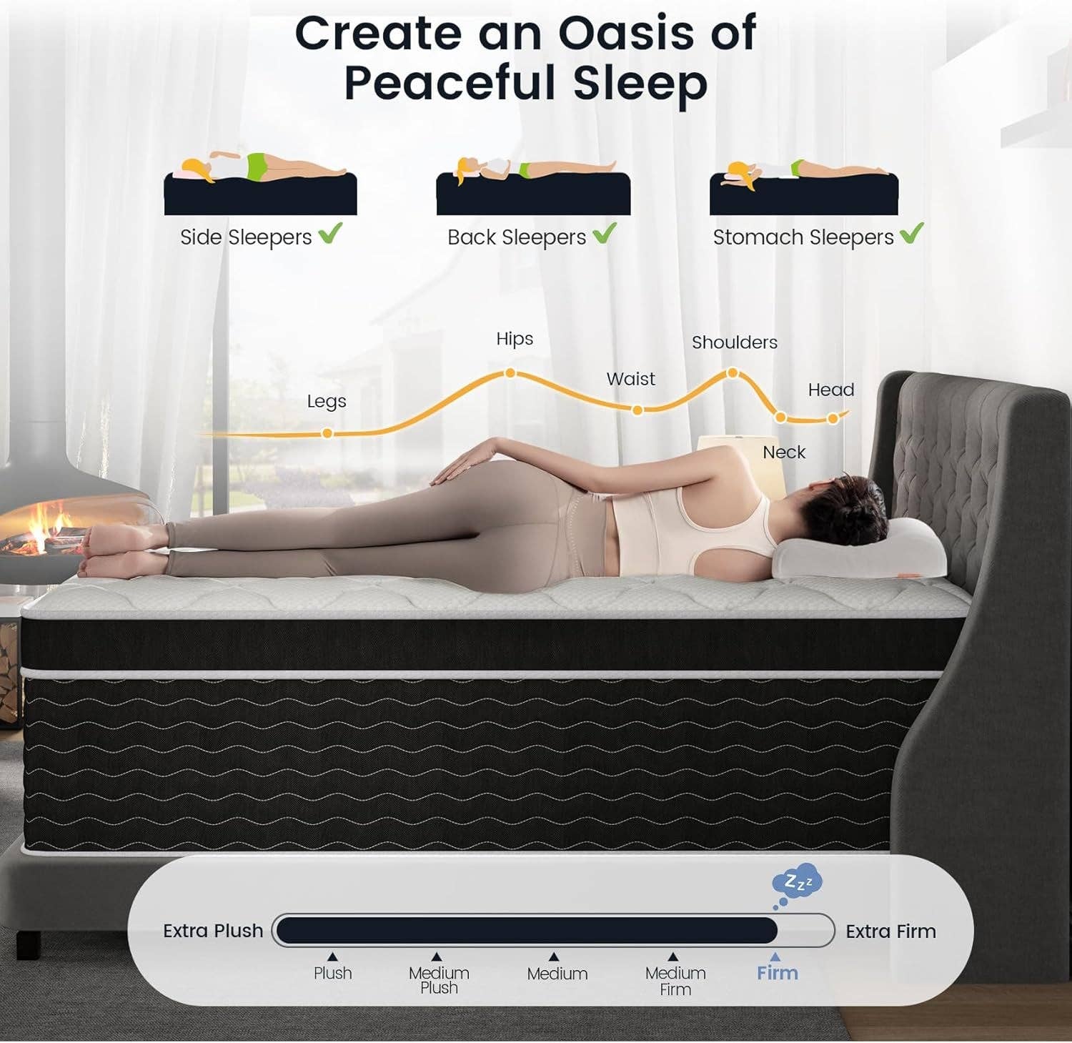 ShipItFurniture - Wholesale Bed - King Size Mattress 12 Inch Gel Memory Foam Deluxe Edition2