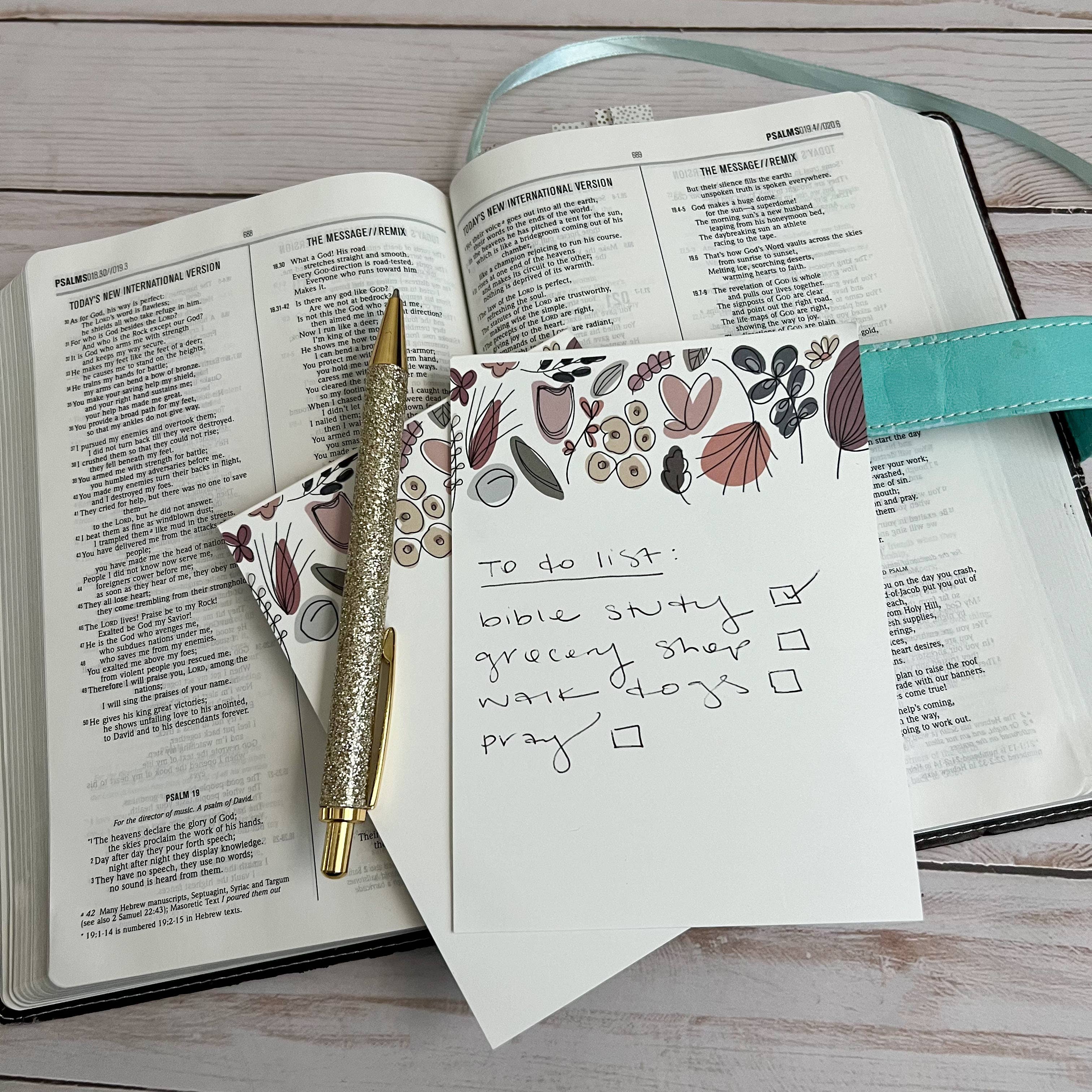 swaygirls - Wholesale Notepad - Notepad | Pretty Florals | Cute to do list6