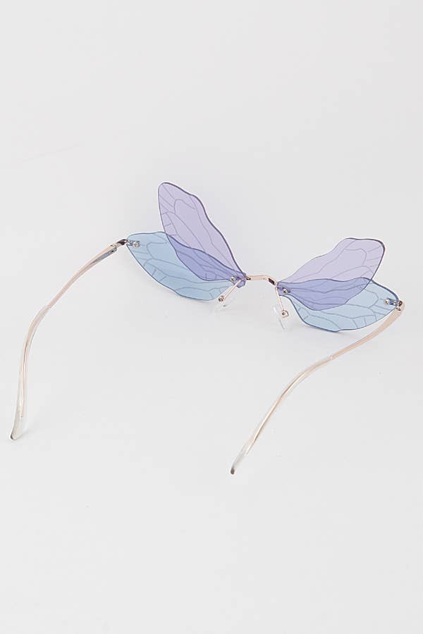 MIX COLOR Fairy Wings Sunglasses for wholesale on Faire5