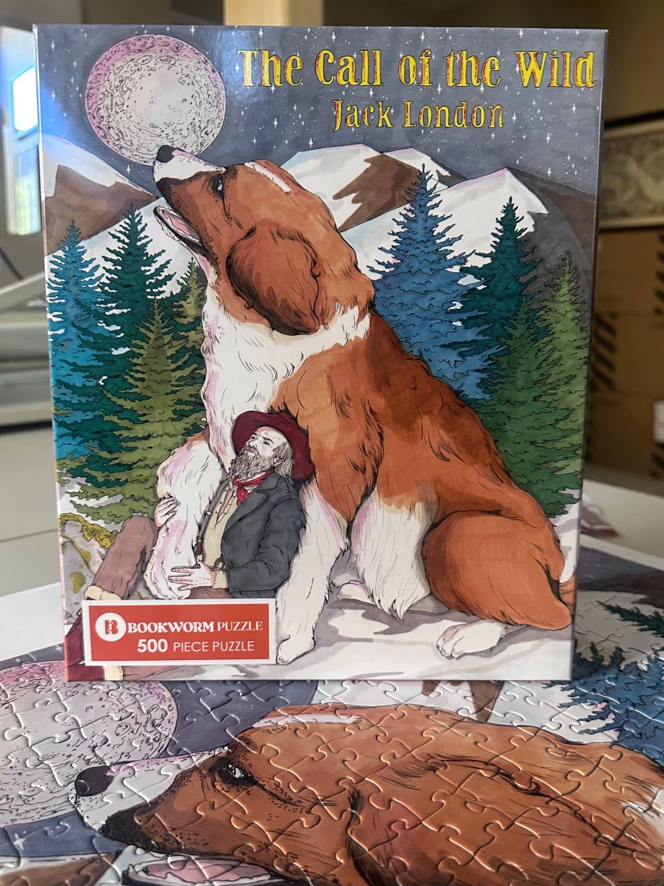 Bookworm Puzzle - Wholesale Puzzle - Adult - NEW! THE CALL OF THE WILD -500 PIECE JIGSAW PUZZLE9
