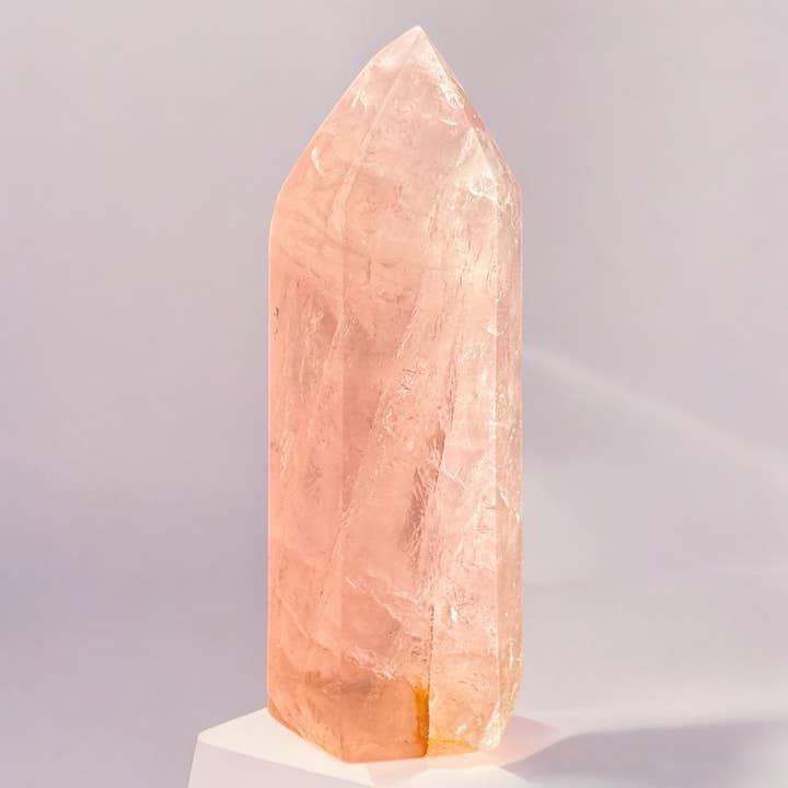 Spiritual and Aligned - Wholesale Spiritual Stone/Crystal - Rose Quartz Tower6