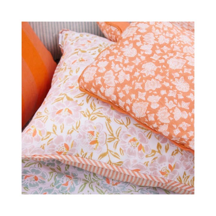 Bonheur du Jour - Wholesale Throw Pillow Cover - Cushion cover - Petunia Rose4