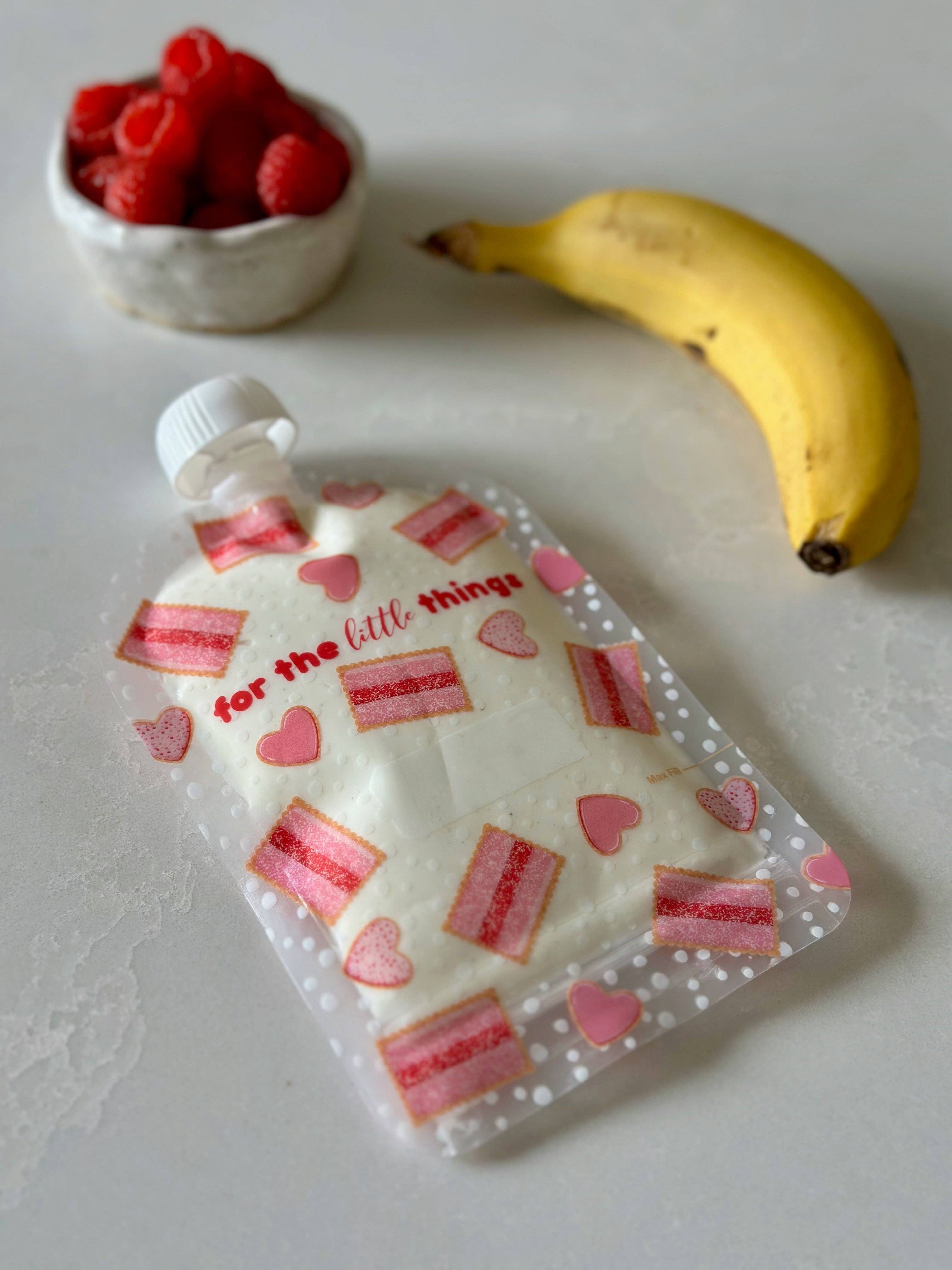 Sinchies – wholesale Livsmedelsförvaring omslag/väska – Sinchies 150 ml återanvändbara matpåsar - Iced Vovo5