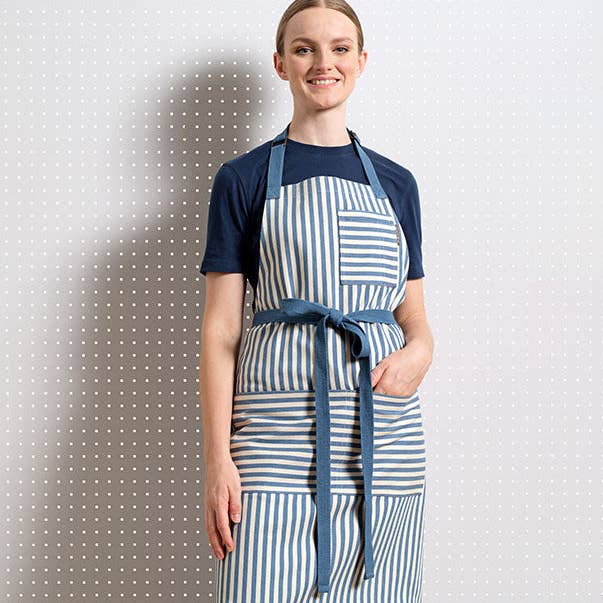 MEEMA - Wholesale Apron - Bib Apron with Pockets – Upcycled Cotton, Adjustable Fit9