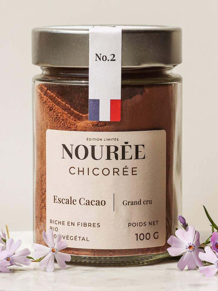 Organic chicory with raw cocoa - Grand Cru for wholesale by Nourée