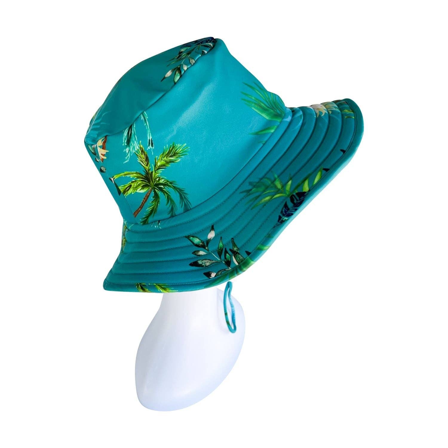 Tribe Tropical - Wholesale Swim Cap - Kids & Baby - Wide Brim Swim Hat (unisex) - Hamilton Island3