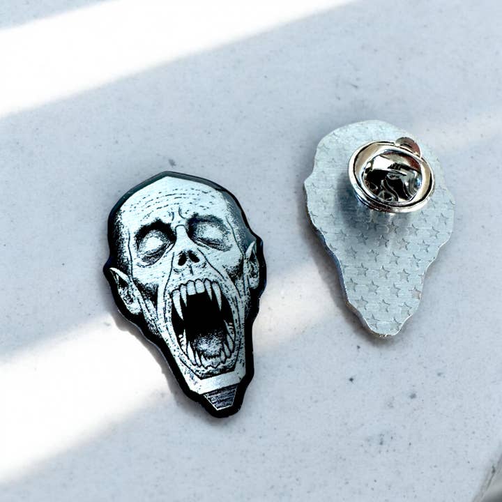 The Enamel Pin Factory - Wholesale Lapel Pin/Button - Vampire - Eco Enamel Pin Badge1