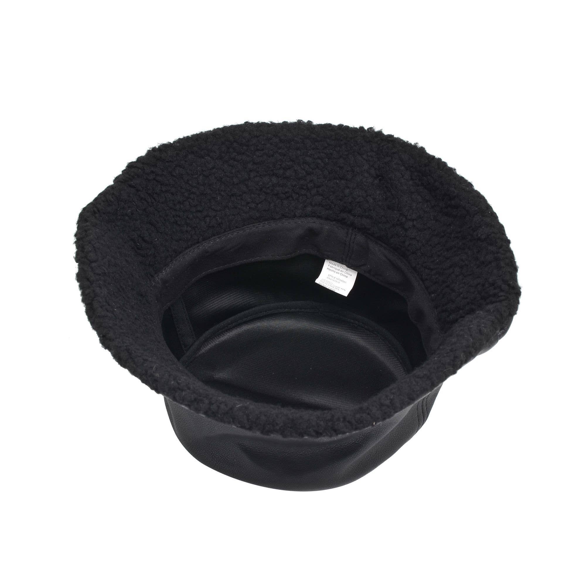 Urban Expressions - Wholesale Bucket Hat - Women's - Shearling Trim Bucket Hat7