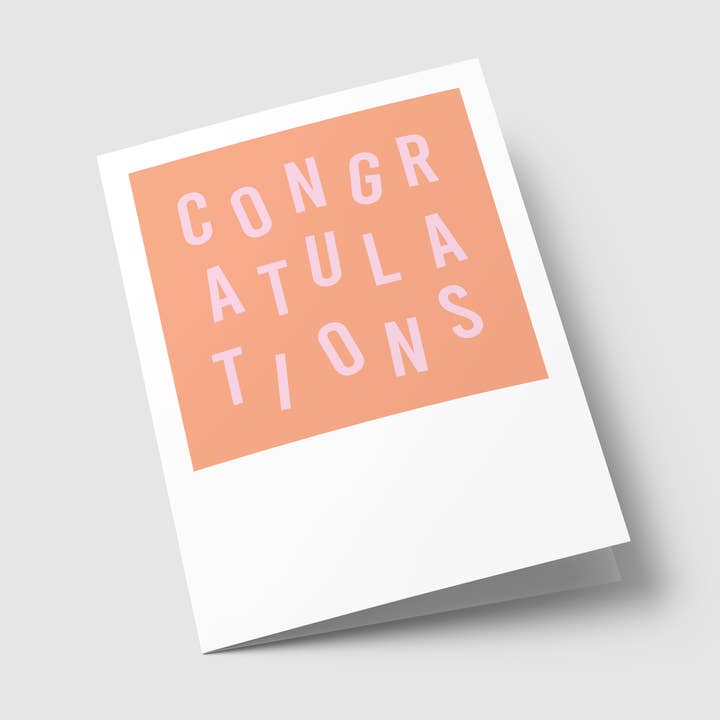 Félicitations brouillées pour la vente par bea co. paper