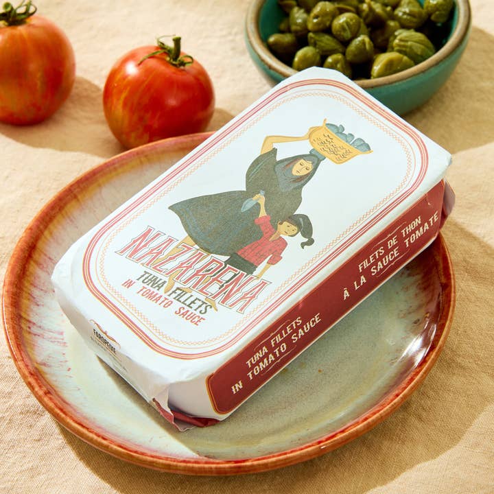 Nazarena Tuna Fillets in Tomato Sauce for wholesale by Lata