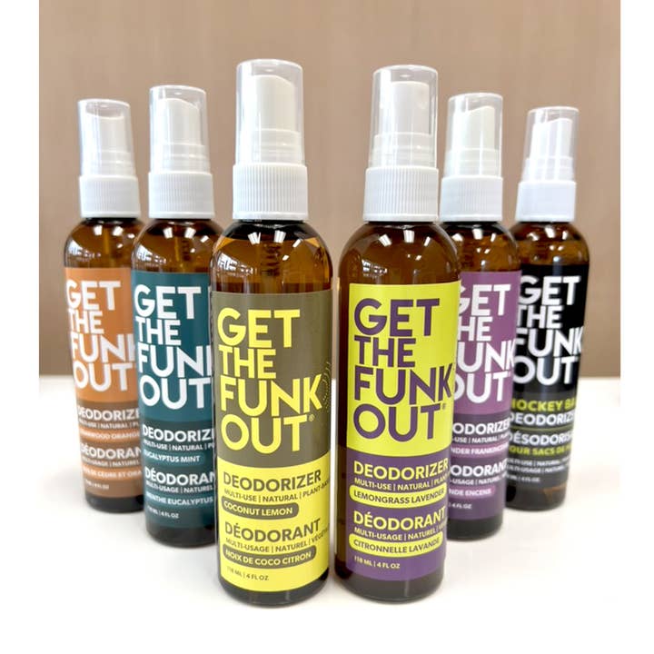 GET THE FUNK OUT® | Mix Pack | One of each scent for wholesale by Undercarriage Deodorant
