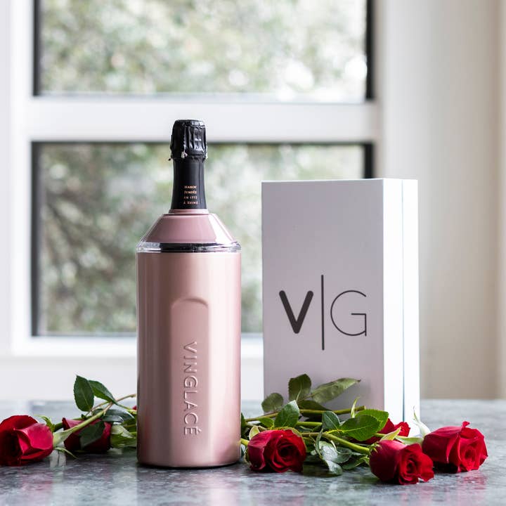 Vinglacé - Wholesale Wine Gift Bag - Champagne Gift Sets with Glass Lined Flutes8