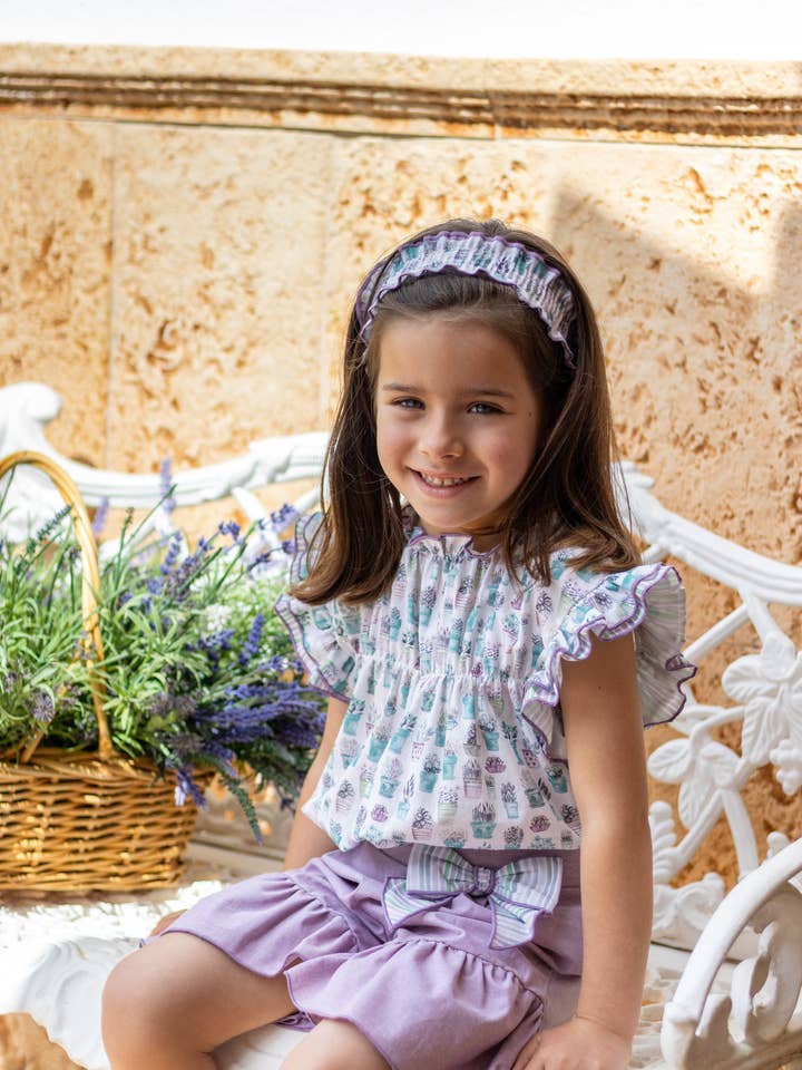 Zomer Set Broek Savu - Ref: 11162 voor wholesale door Creaciones Calamaro, S.L