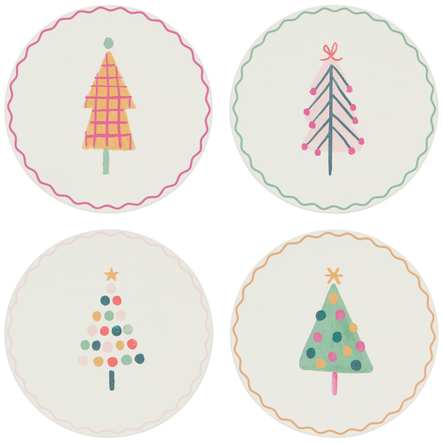 Danica Jubilee - Wholesale Coasters - Glitzmas Soak Up Christmas Coasters Set of 40