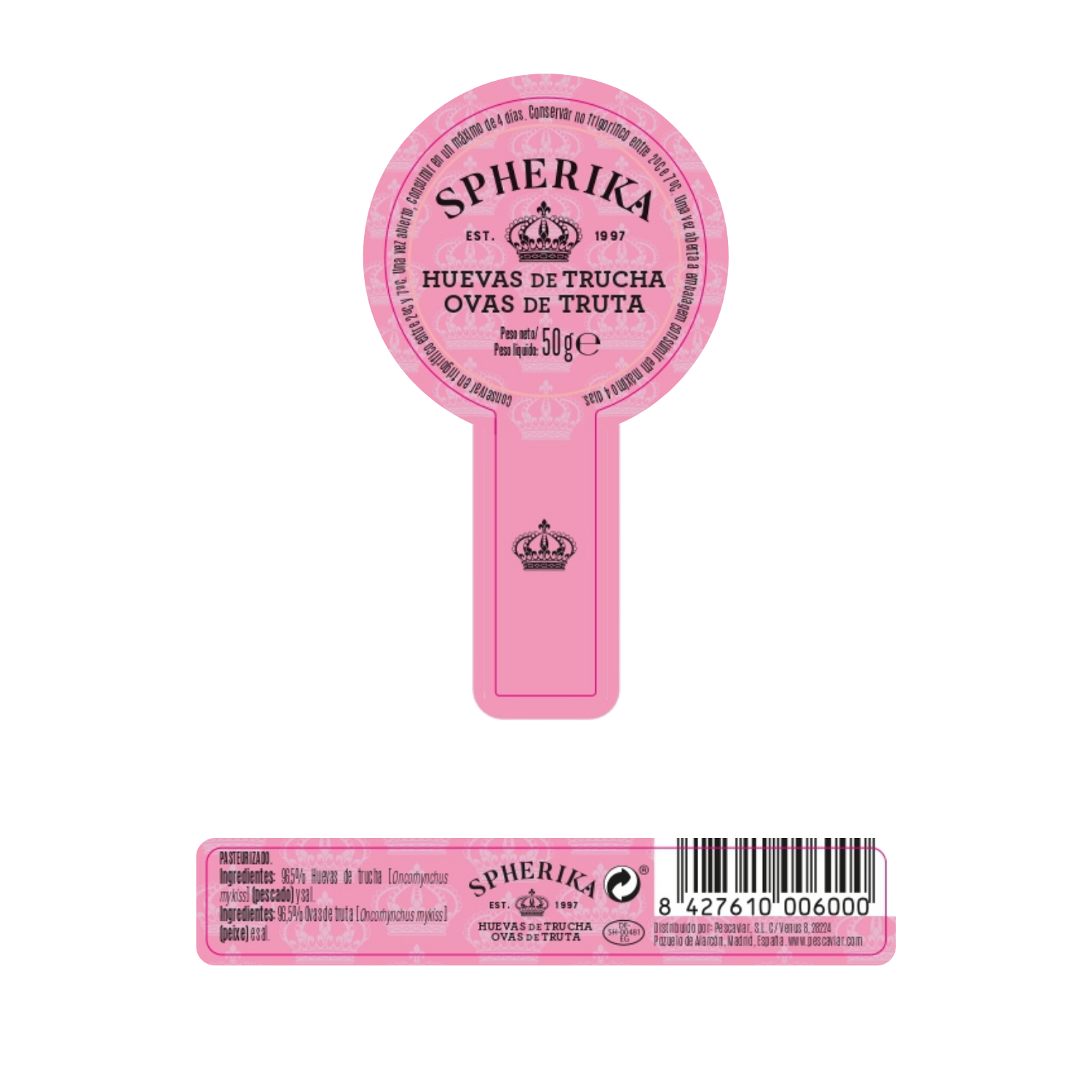 Spherika - Wholesale Fish/Seafood - SPHERIKA, trout roe4