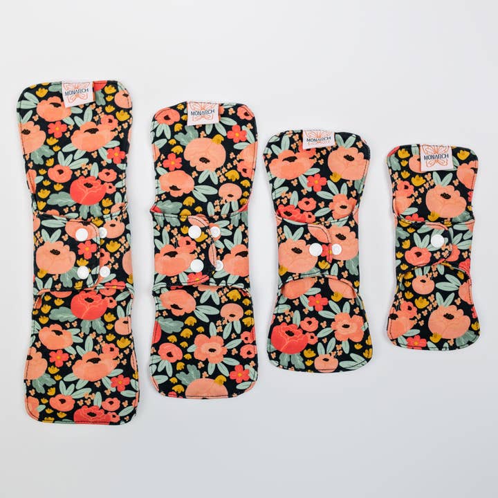 Monarch - Wholesale Period Underwear - Women's - Cloth Pad | Night Garden1