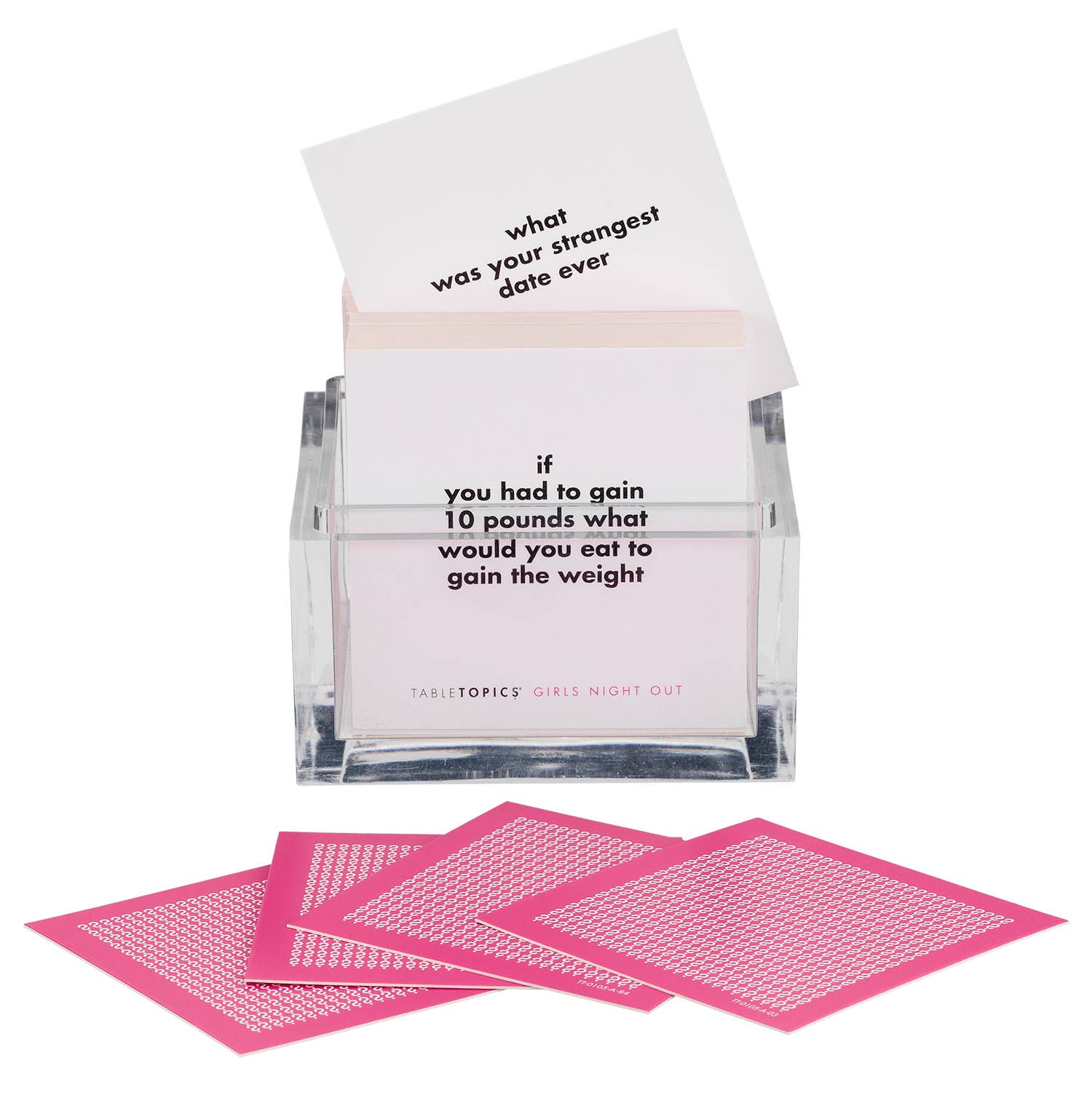 TableTopics - Wholesale Card Game - TABLETOPICS GIRLS NIGHT OUT - Conversation Starter Q's2