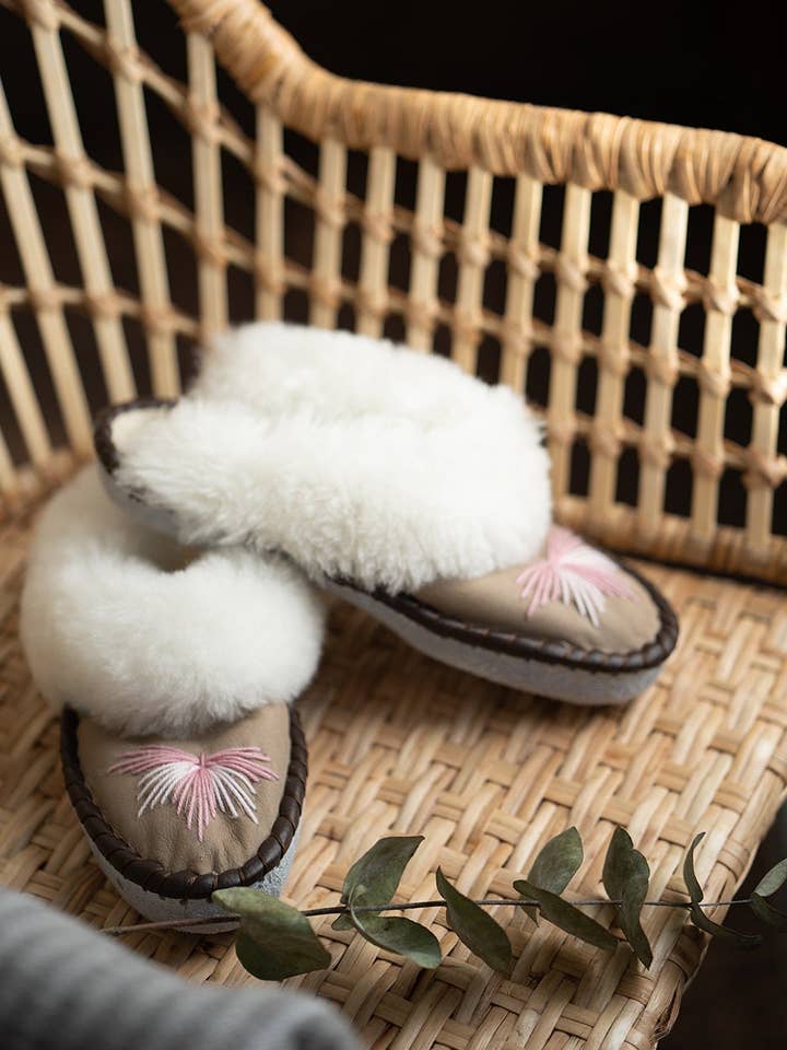 Sheepers SP .Z O.O. - Wholesale Slippers - Women's - Sen Rose Gold Mule Sheepers Slippers5