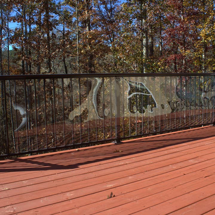 Cardinal Gates Outdoor Clear Deck Shield for wholesale by Cardinal Gates, Inc.