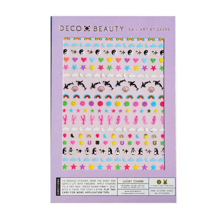 Deco Beauty - Venta al por mayor Decoración/pegatinas de uñas - Pegatinas para Uñas - AMULETO DE LA SUERTE2