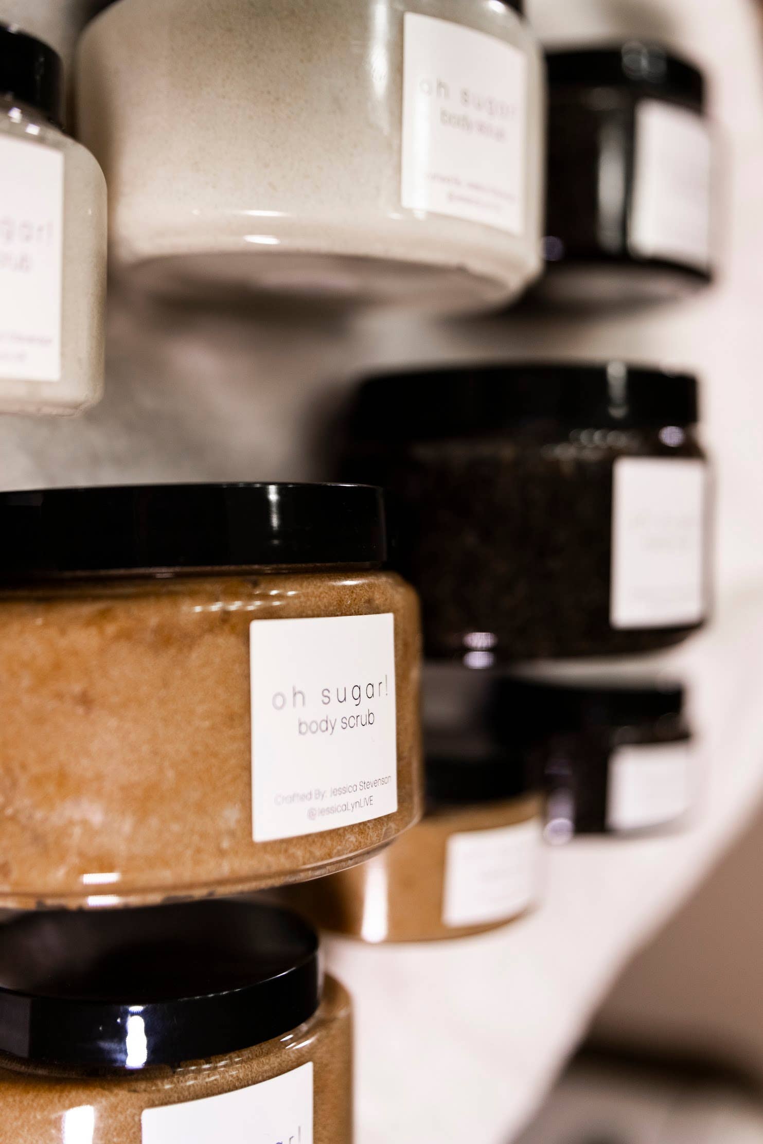 oh sugar! - Wholesale Body Scrub/Exfoliant - Brown Sugar & Honey Gentle Body Polish - Medium3