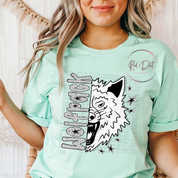 Wolfpack T-Shirt | Trendy School Spirit Shirt | Fast Shipping | Super Soft Shirts for Men/Women/Kid's for wholesale by Red Dirt Transfers