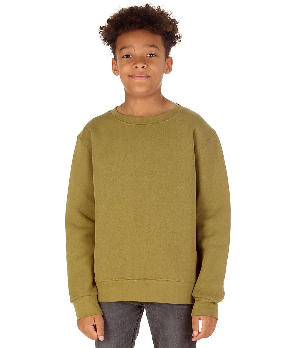 Trendy Toggs Kids Original Olive Green Sweatshirt for wholesale on Faire