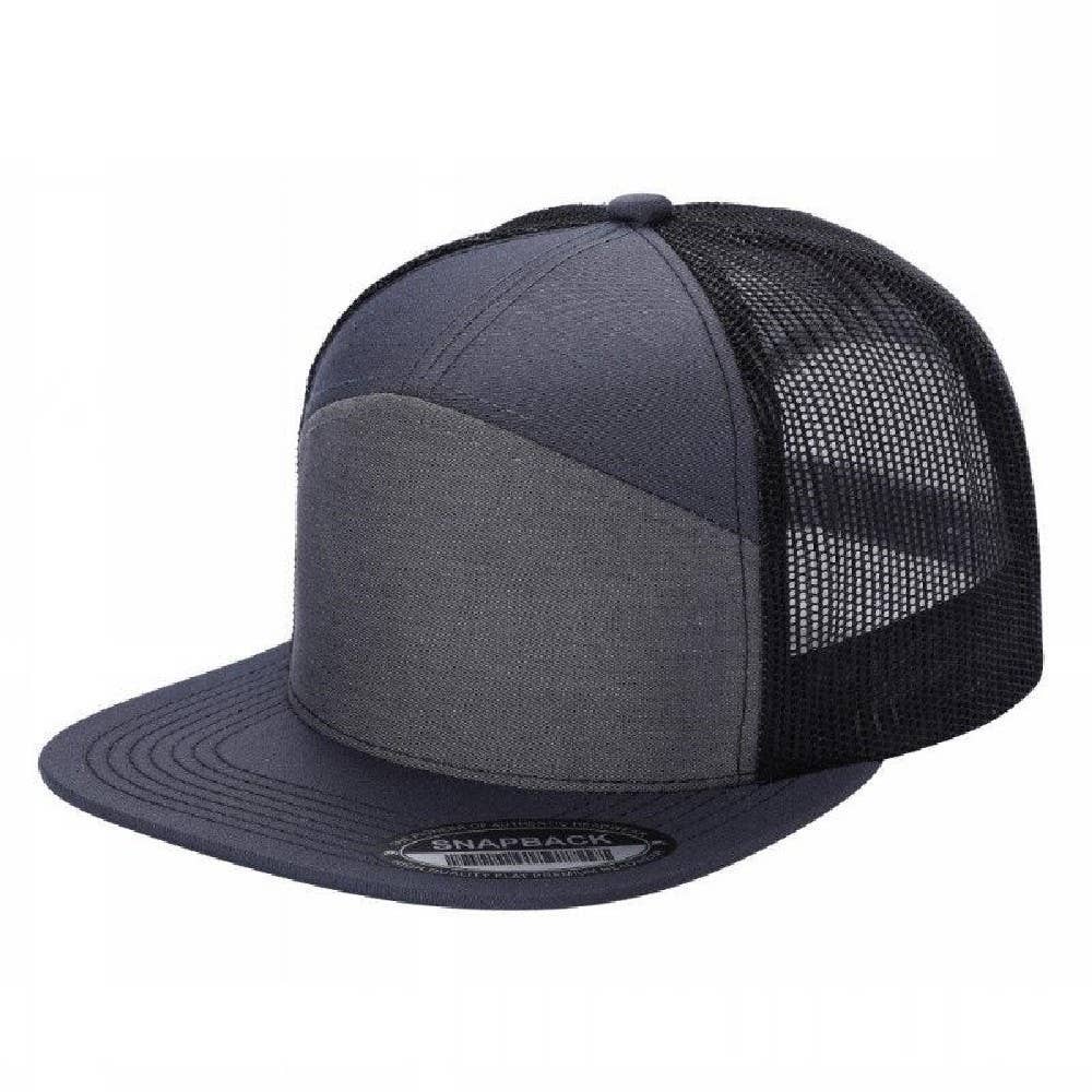 DOBBI - Wholesale Baseball Cap - Unisex - 7 Panel Flat Bill Trucker Cap15