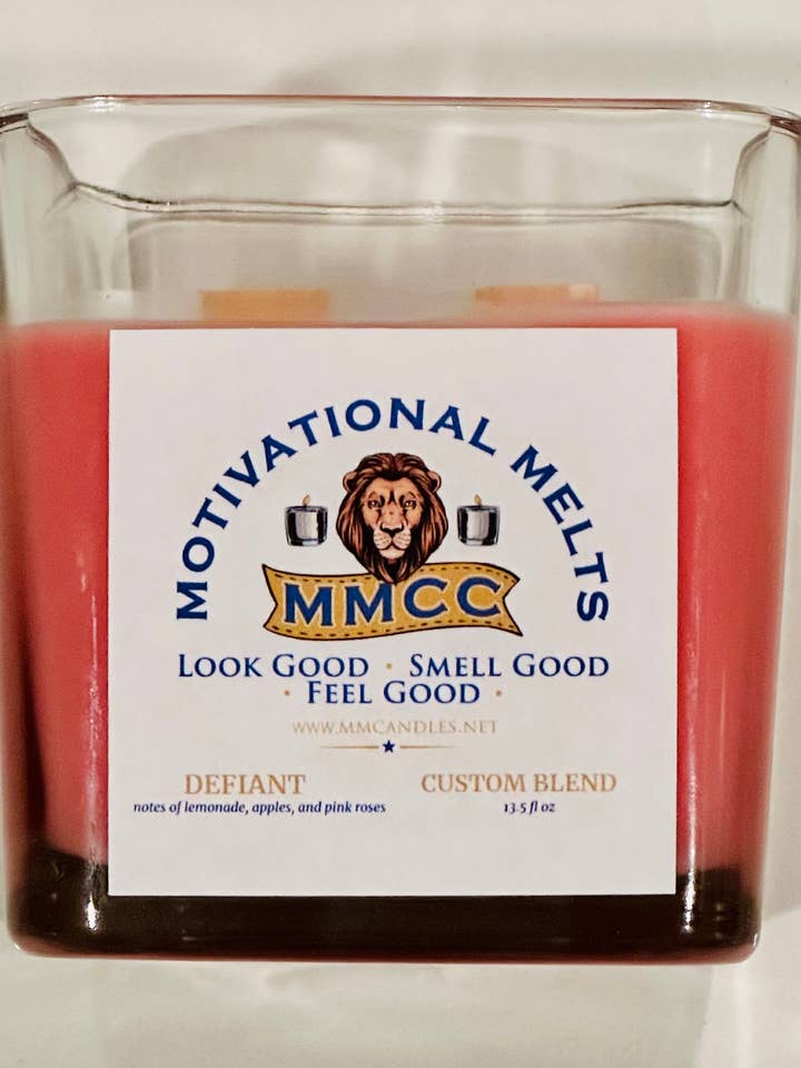 DEFIANT for wholesale by Motivational Melts Candle Company