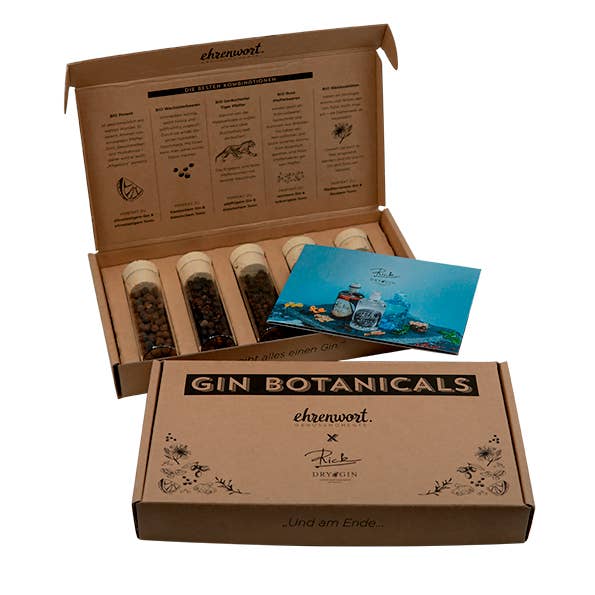 ehrenwort. Genussmomente - Wholesale DIY Drink Kit - Organic gin botanicals set