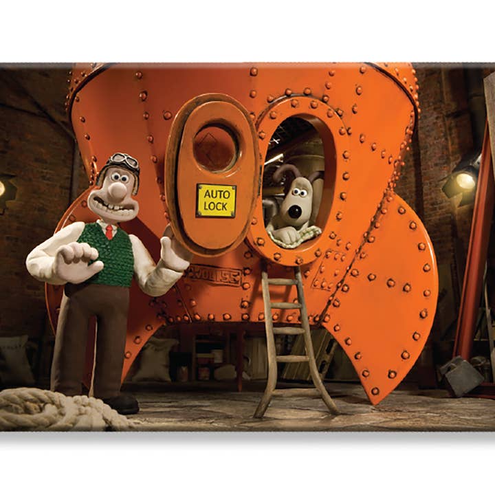 Wallace and Gromit Reach for the Sky as a Myne Card for wholesale by Myne Cards